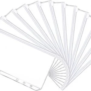 Pochettes zippée transparente A5